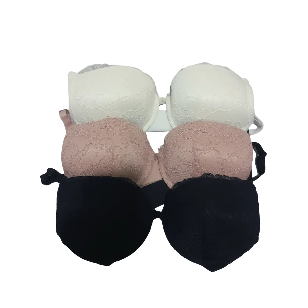 Primark imported push up bras three-piece set - MissClassy