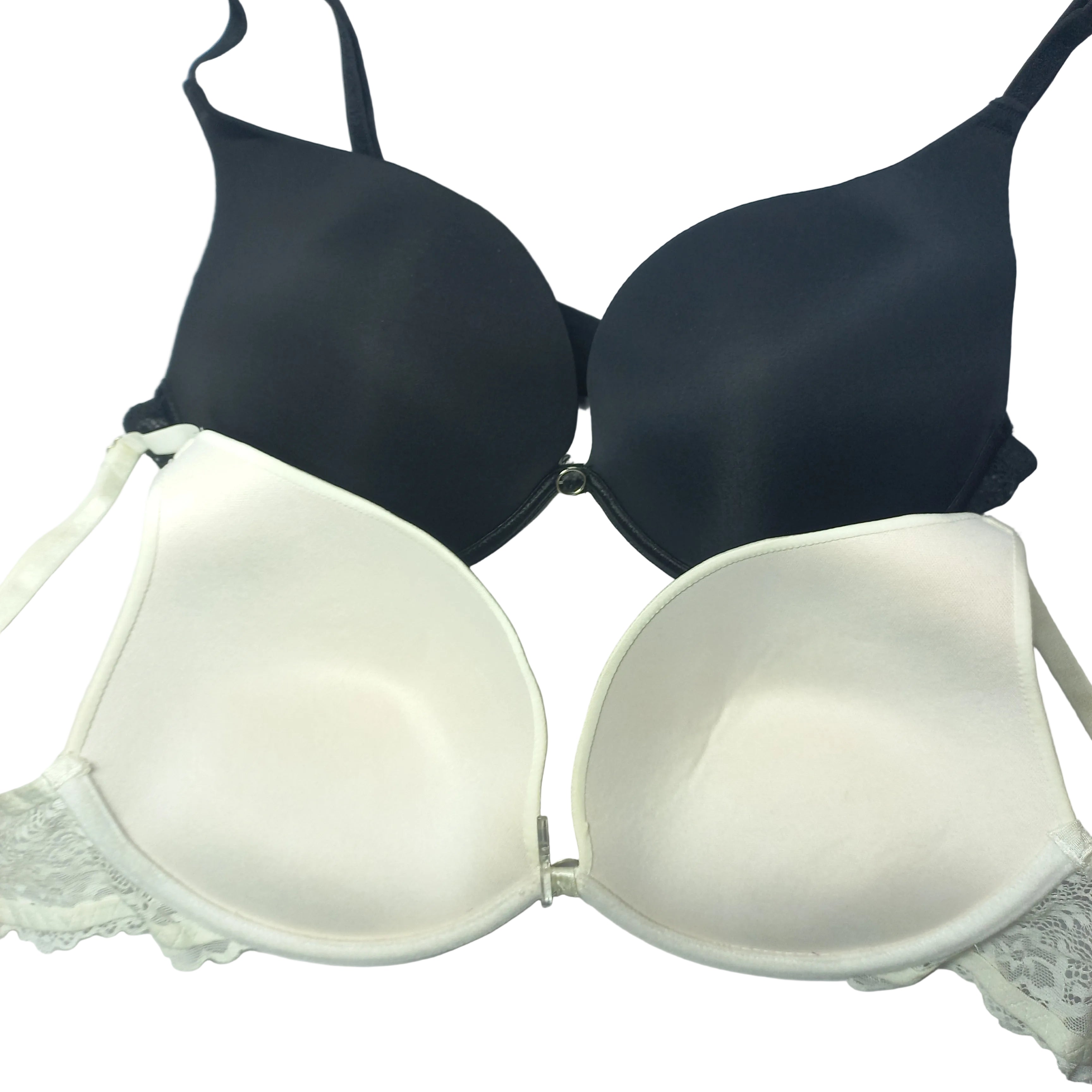 Push-up bra detail, padded cup support visible