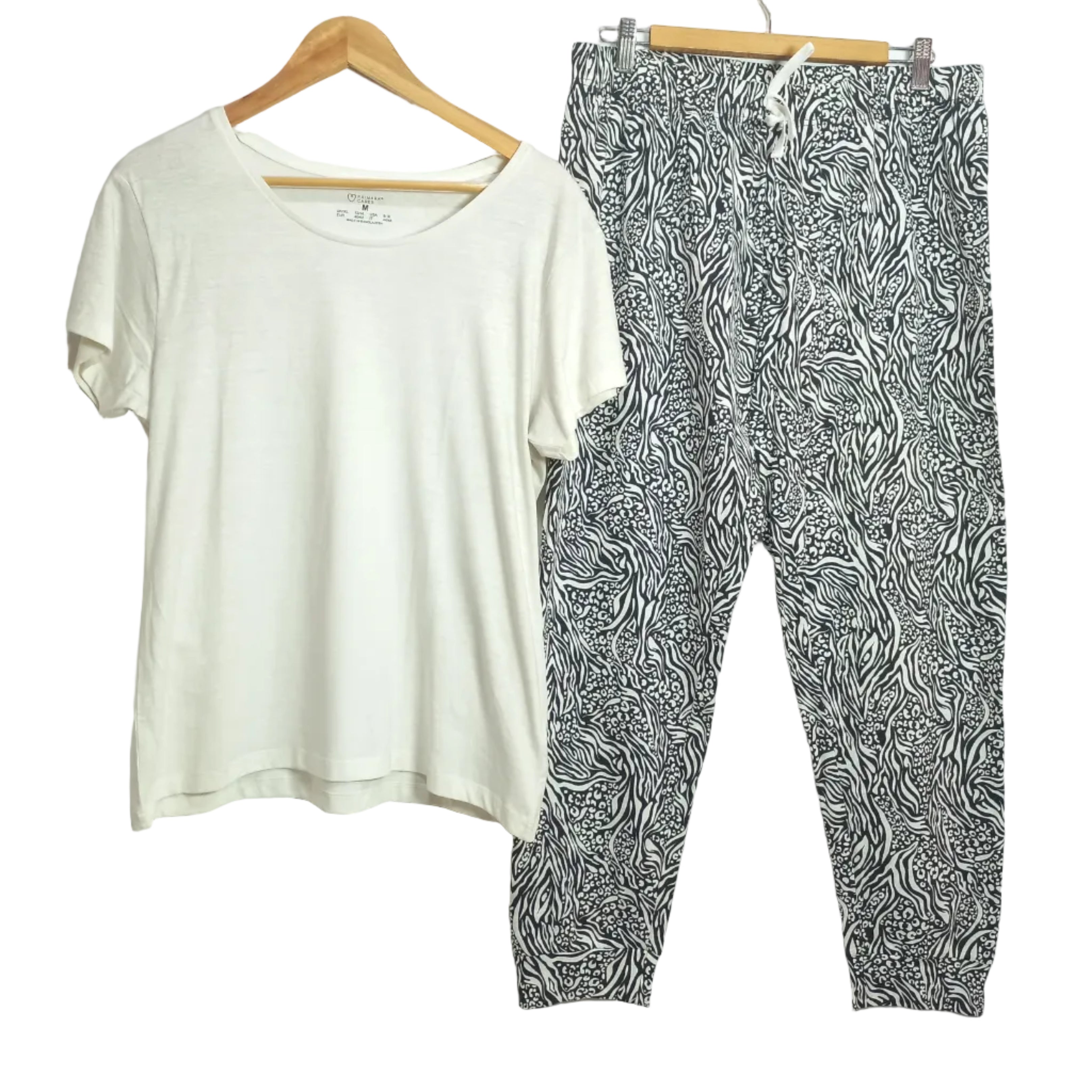 Printed cotton night suit for women