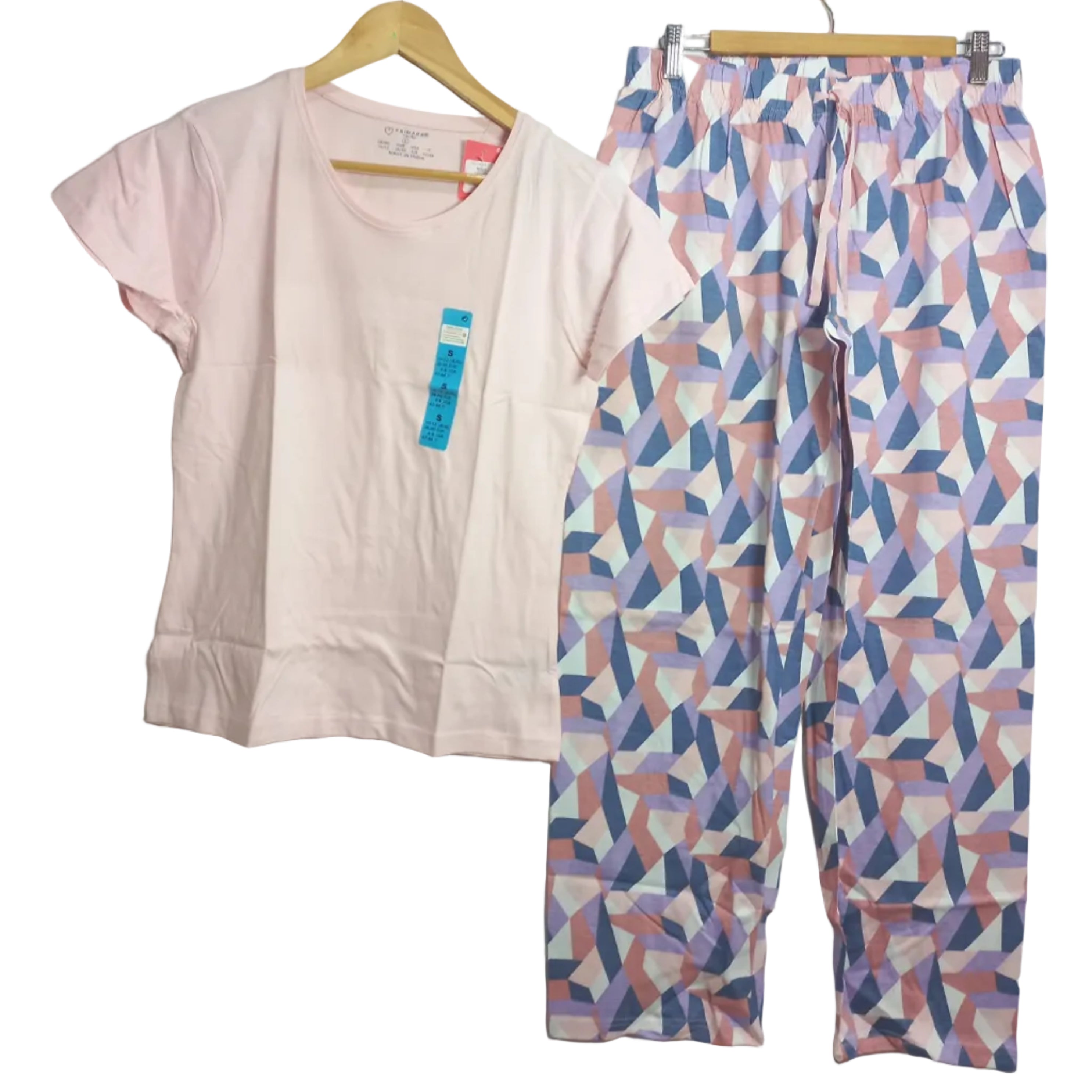 Soft imported fabric detail of Primark pajama set - MissClassy