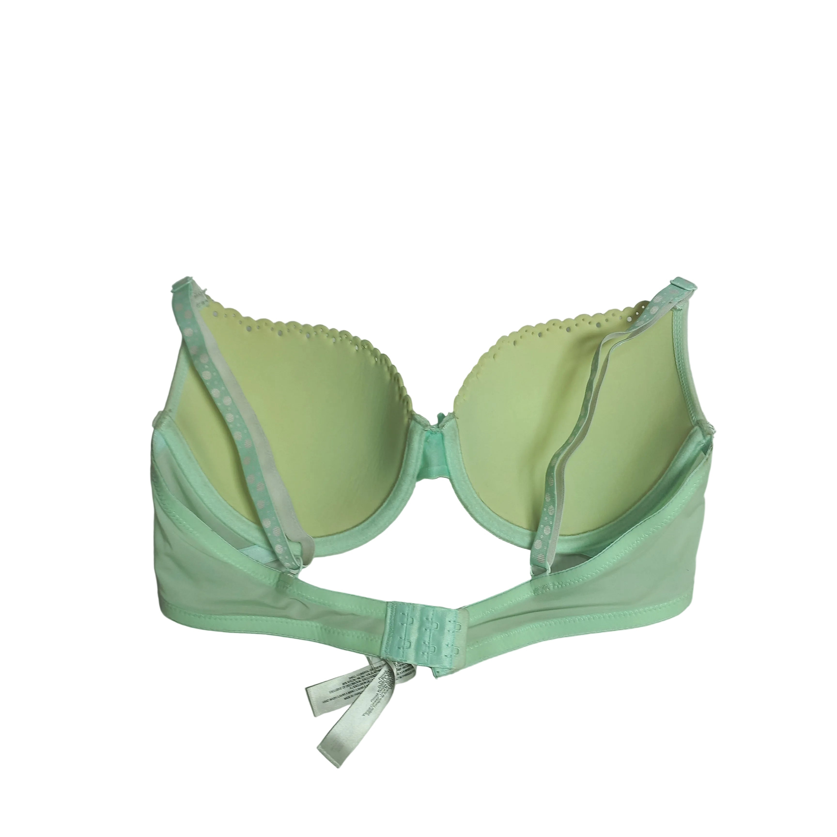 T shirt bra, seamless back support shown back view