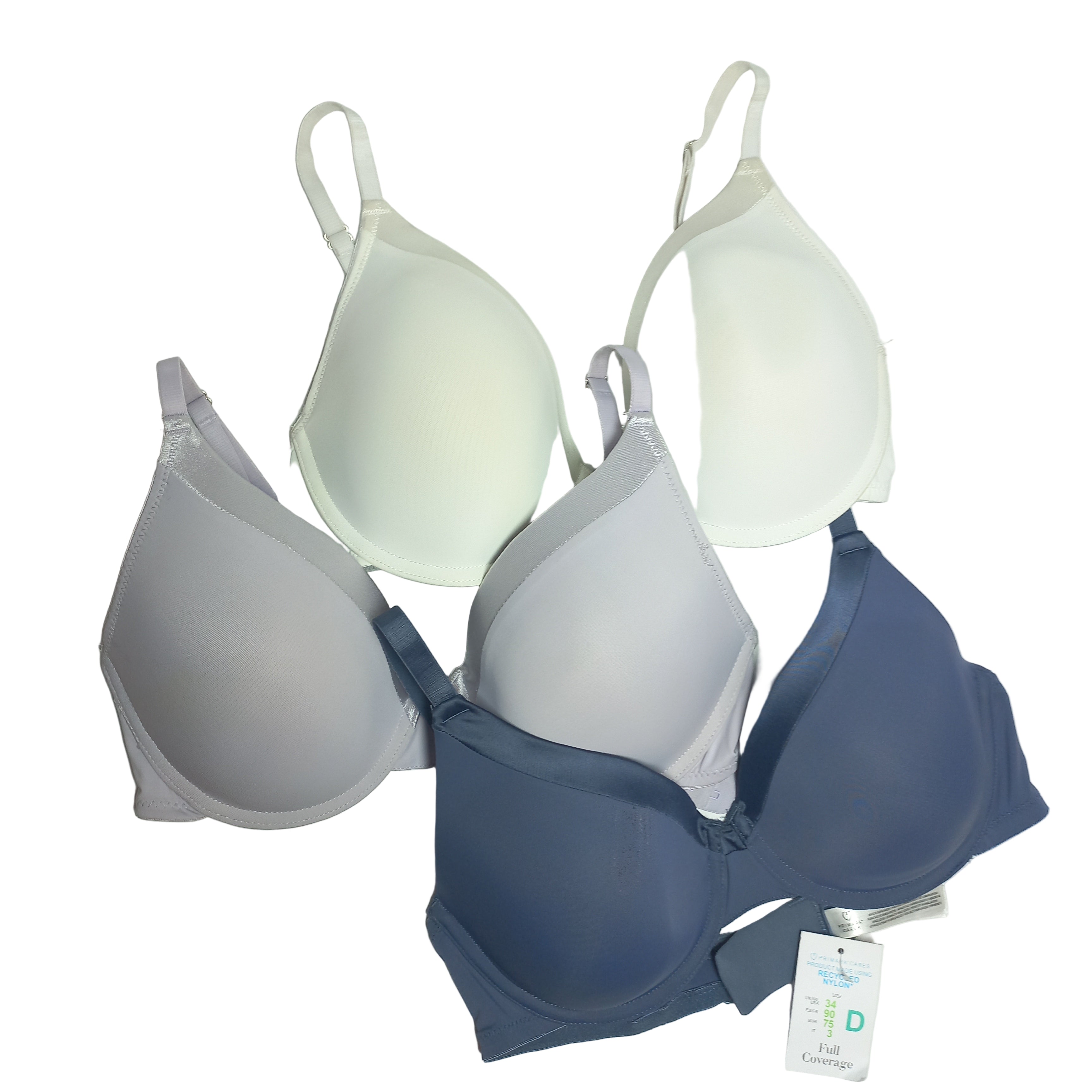 Underwire support on seamless T-shirt bra, size 34D - MissClassy