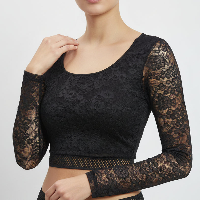 Ann Summer black net top nighty, sizes M and S, single unit remaining - MissClassy

