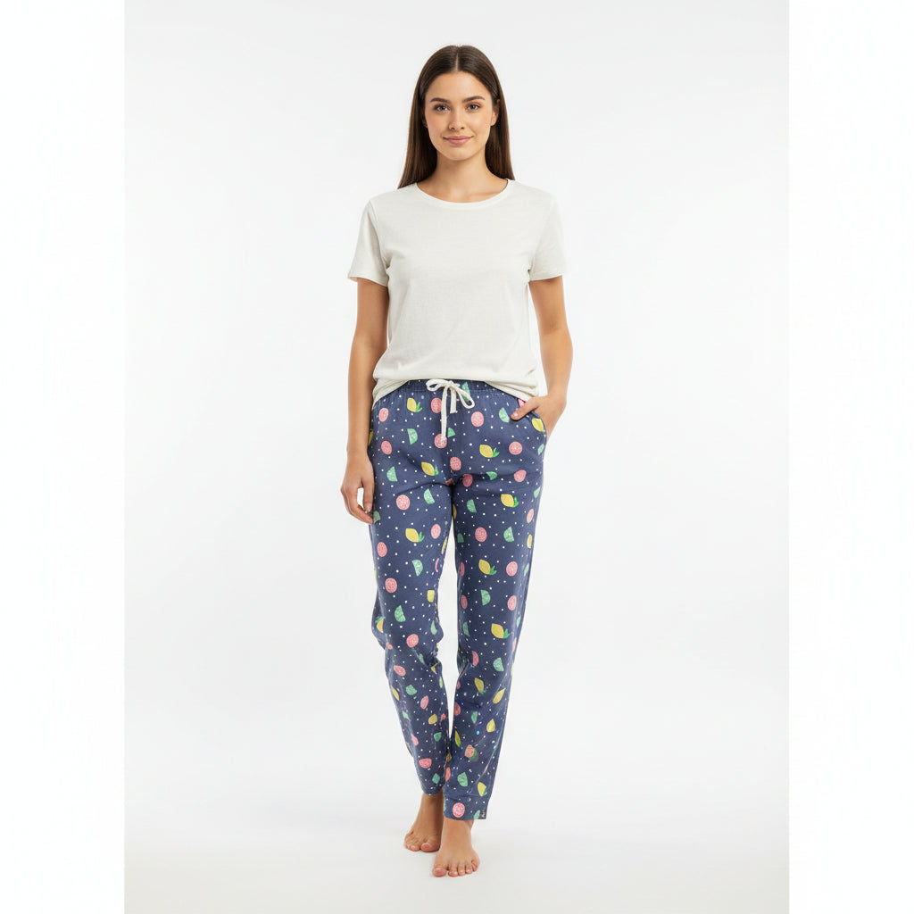Back view of Primark two-piece pajama set 