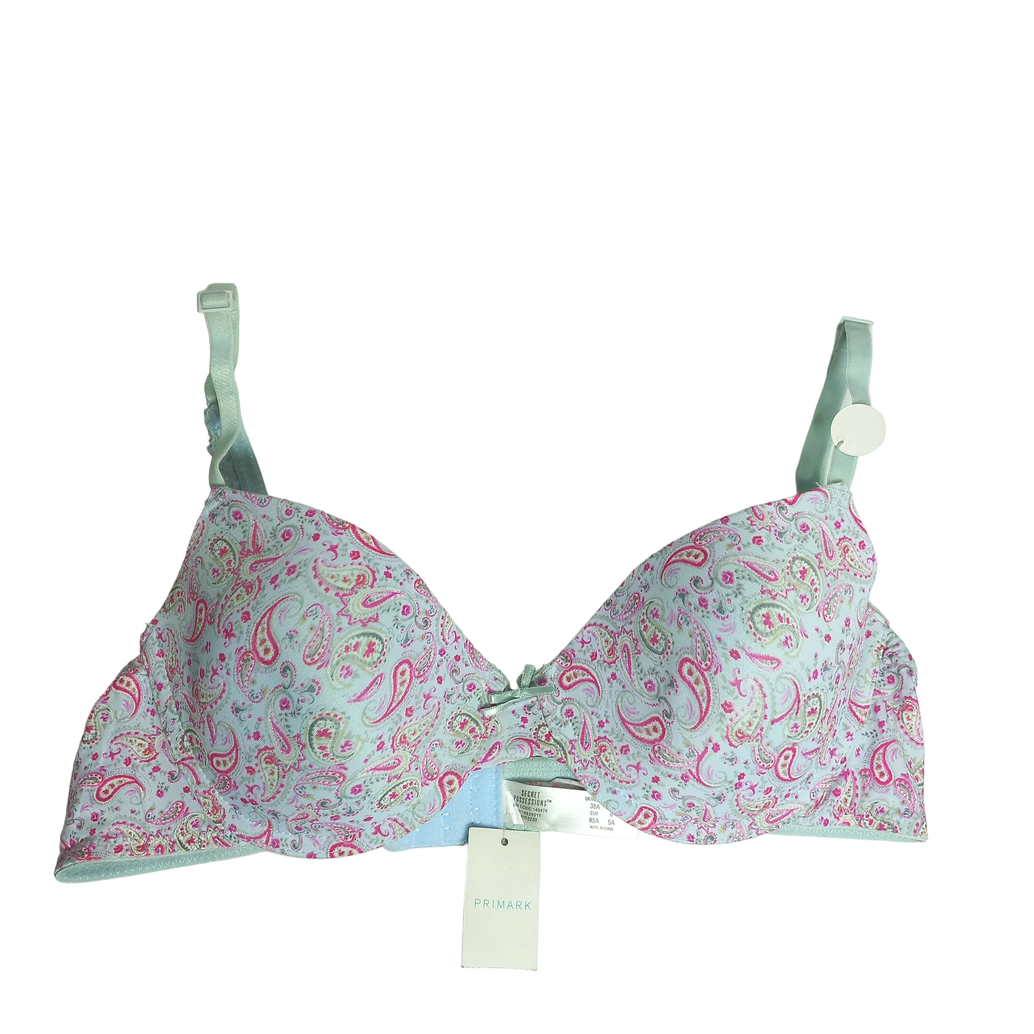 Bra displayed with value-analysis comparison char