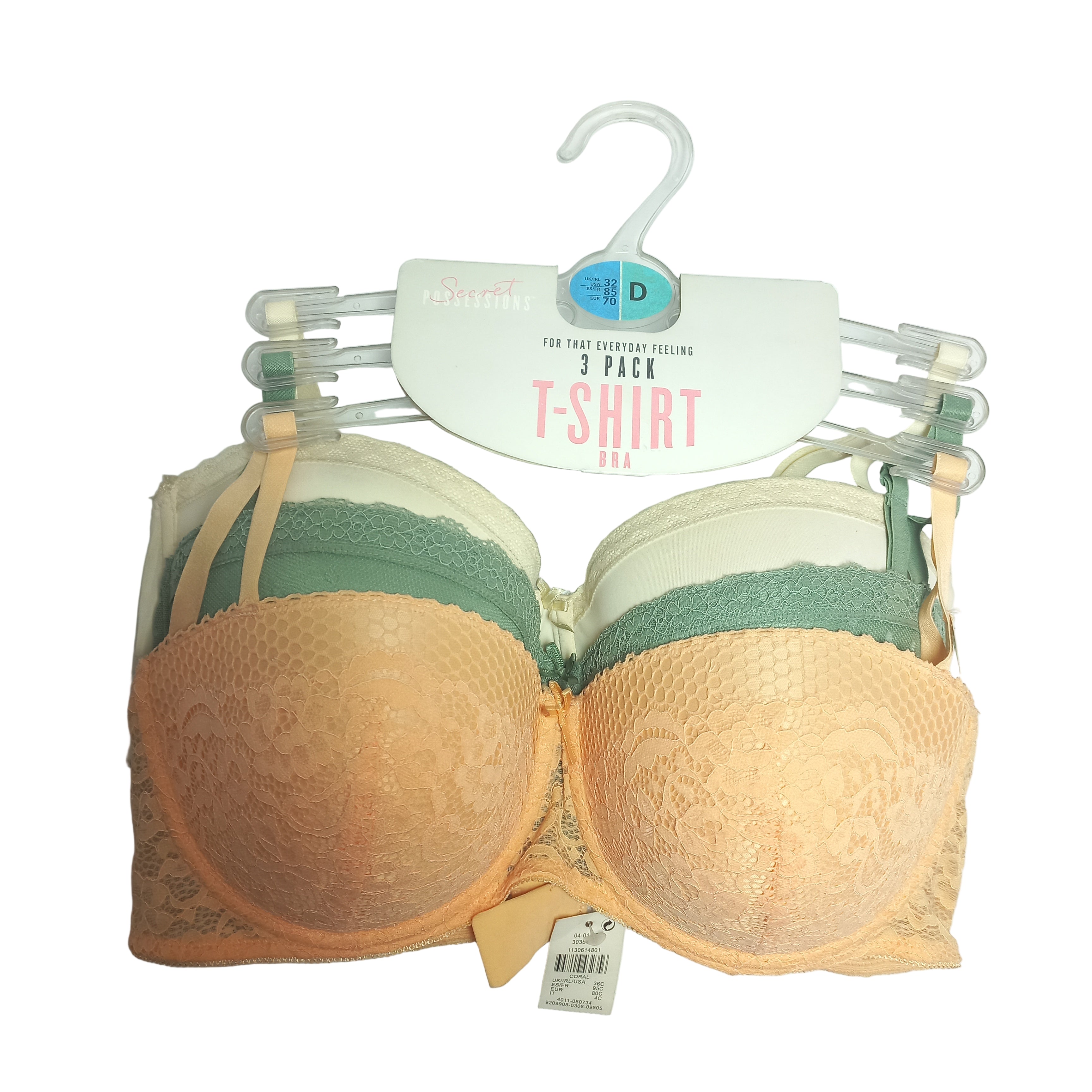 Buy demi coverage balcony bra pack online in Pakistan - MissClassy
