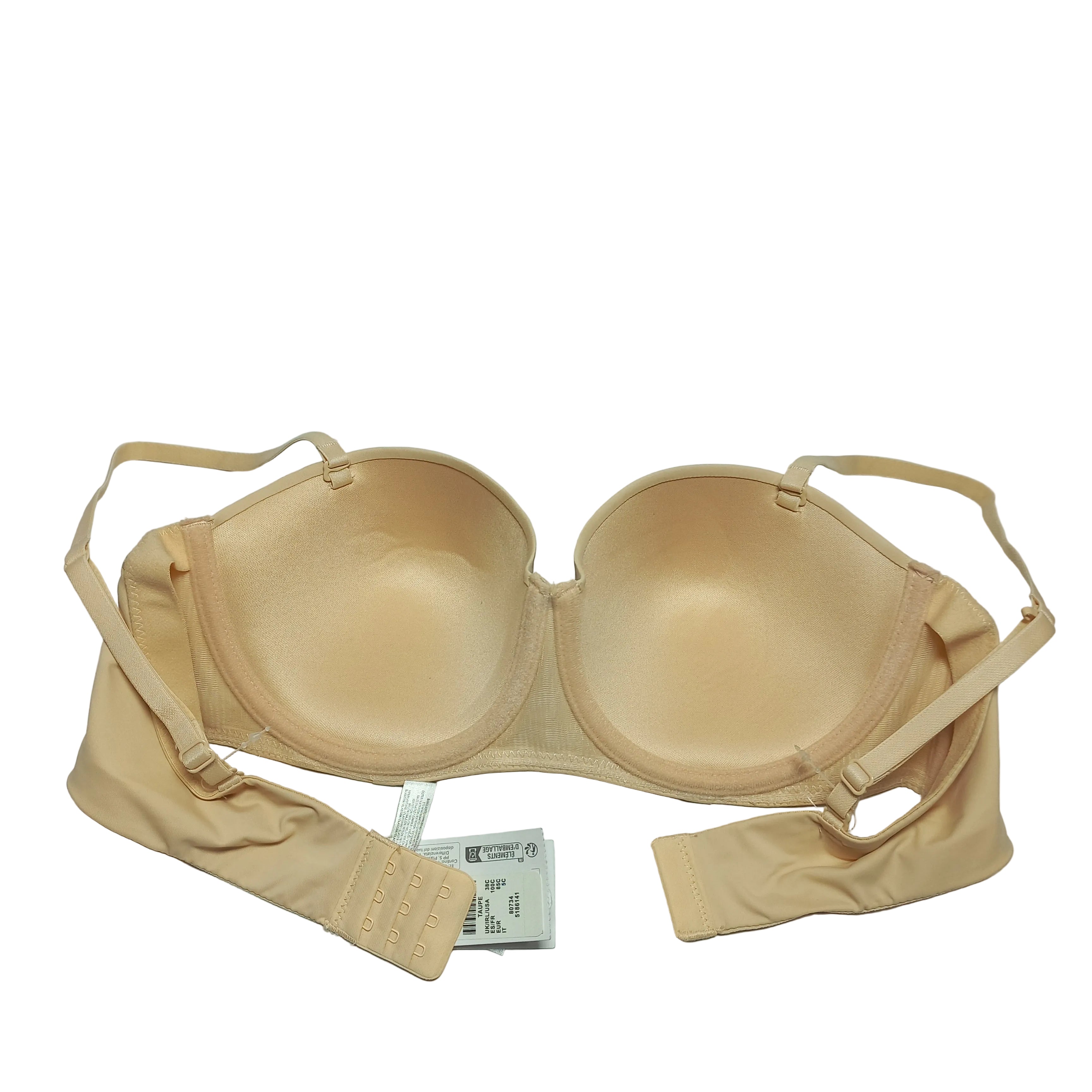 Convertible strap detail on multiway bra - MissClassy
