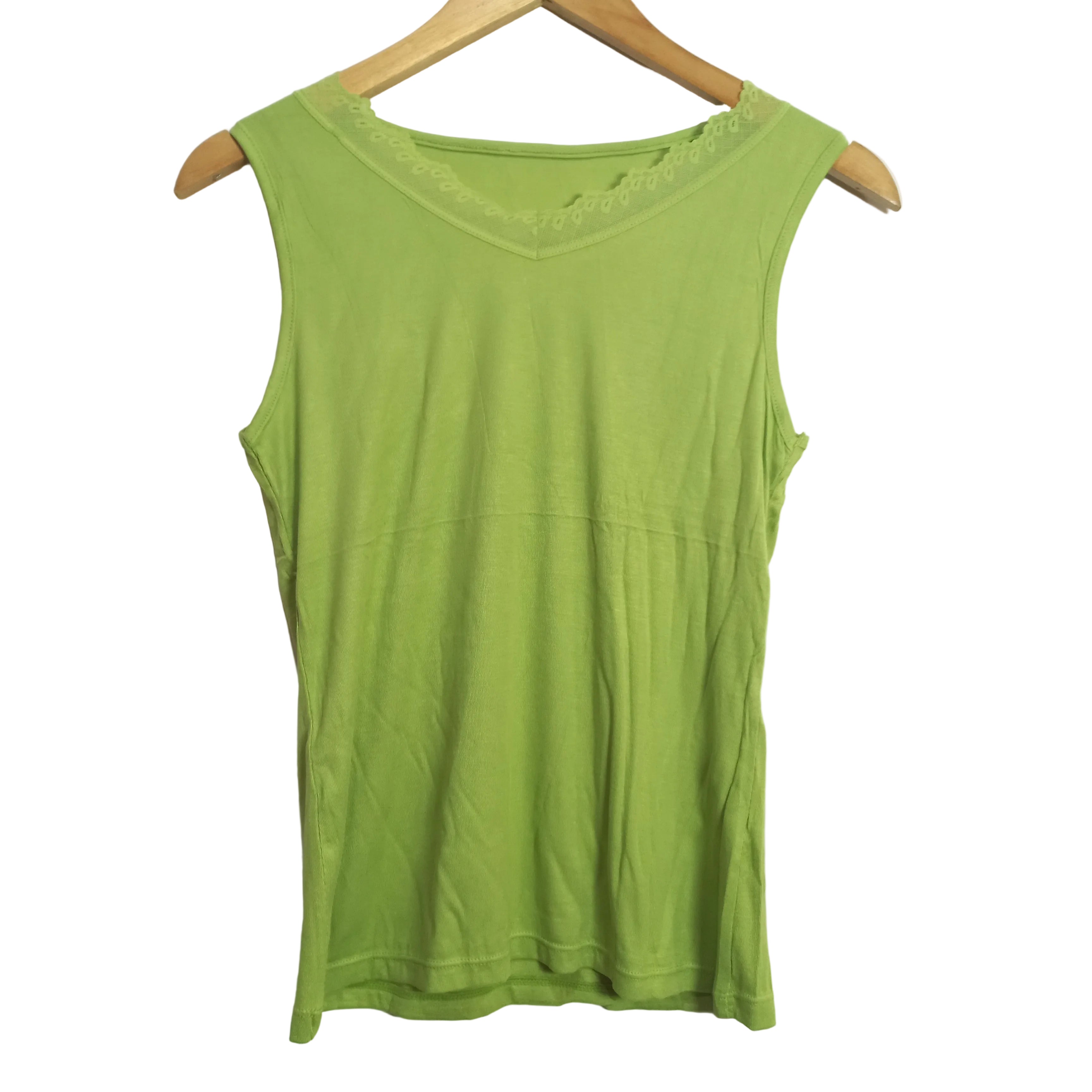 Green camisole fabric texture - MissClassy