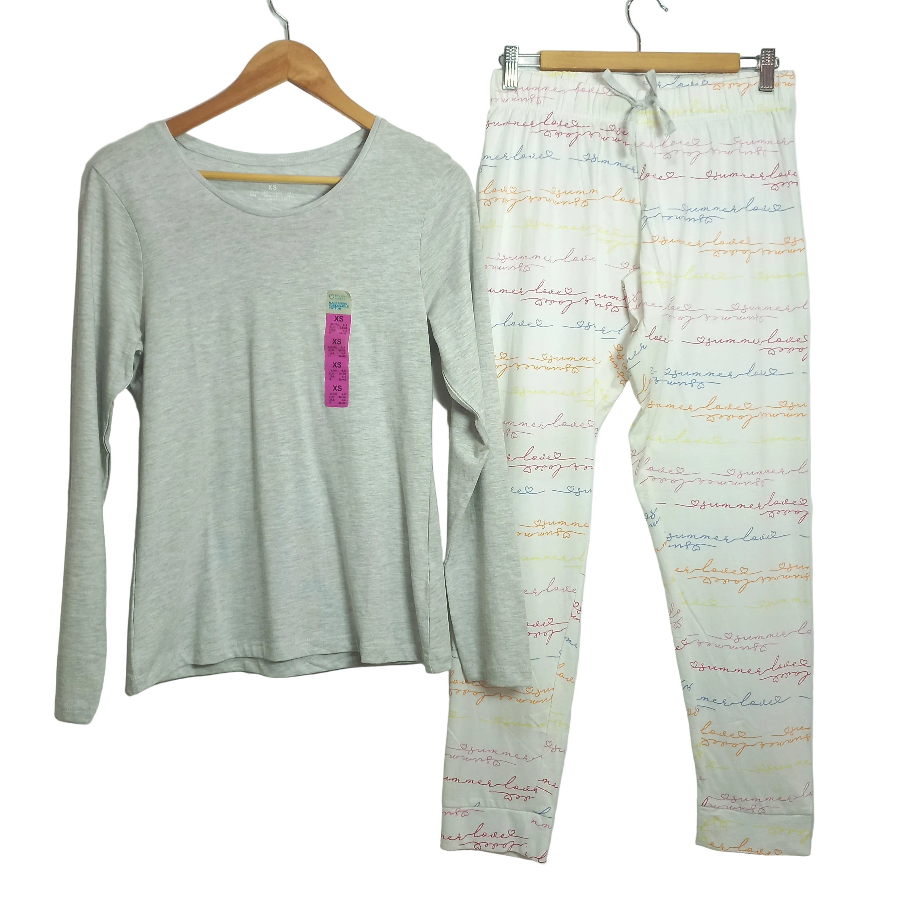 Imported Primark pajama set for everyday comfort 