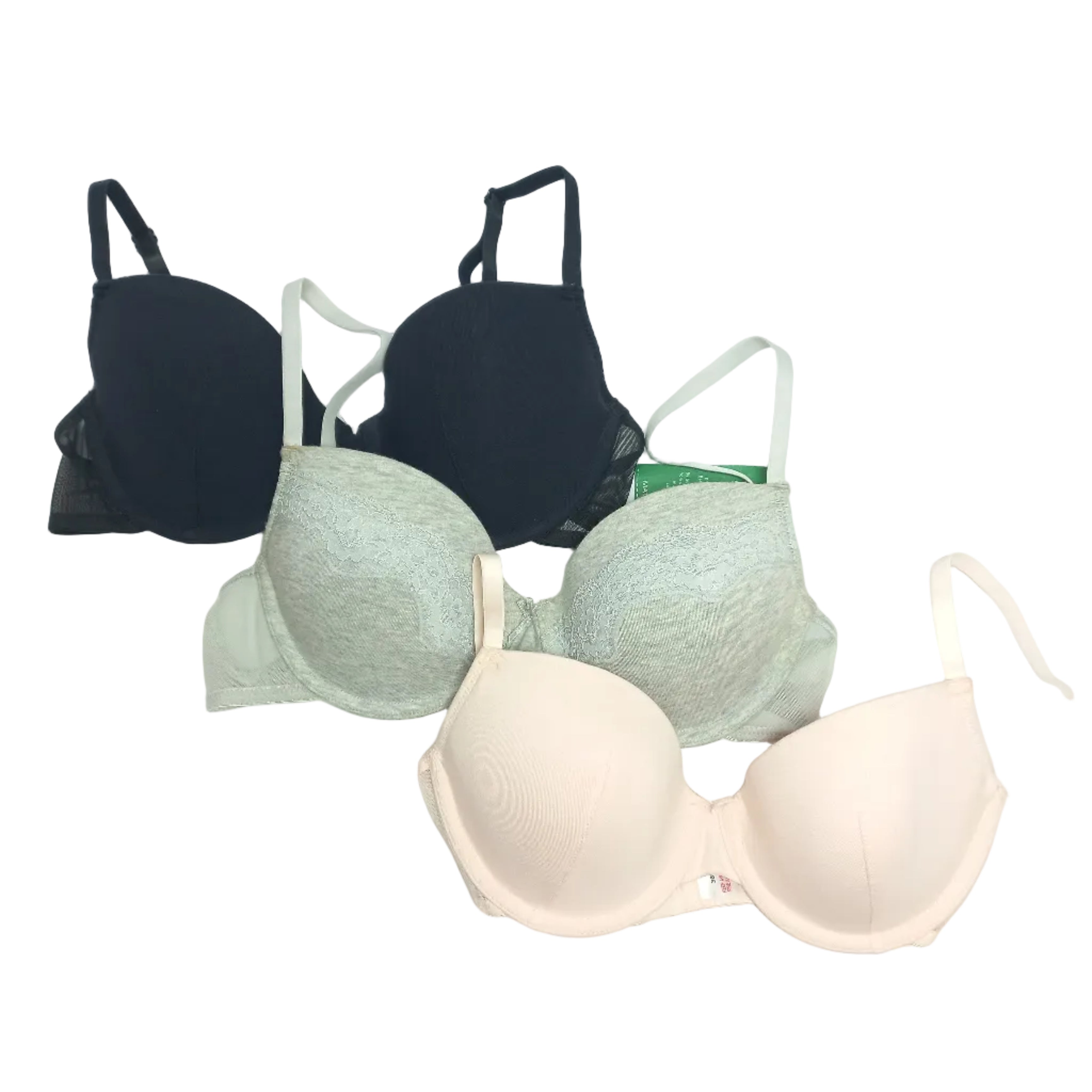 Matalan 3-pack bundle showing all three premium bras together