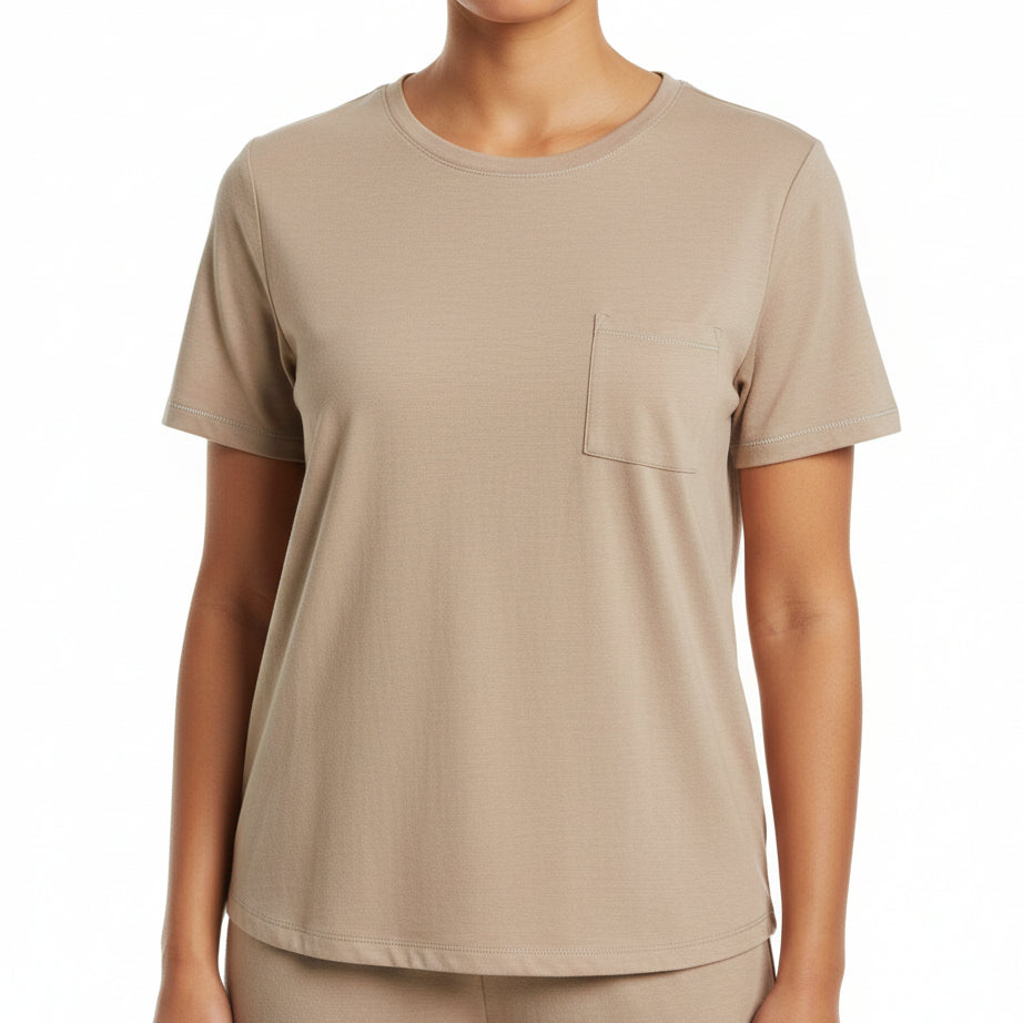 Matalan UK lounge shirt for women front view - MissClassy
