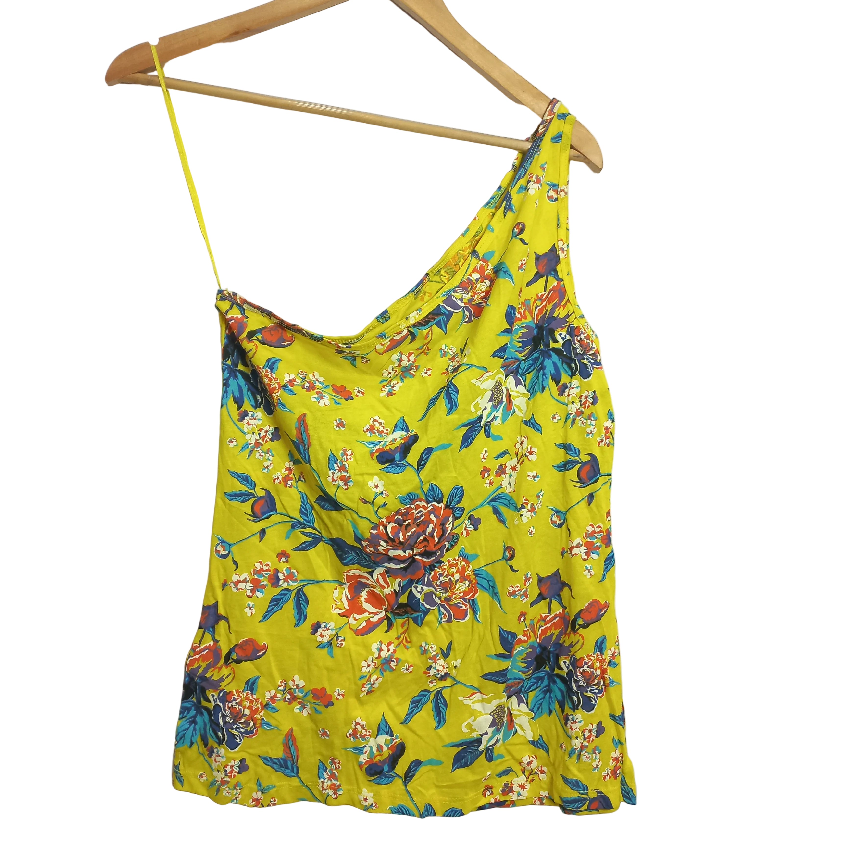 New Look floral cotton camisole in yellow - MissClassy
