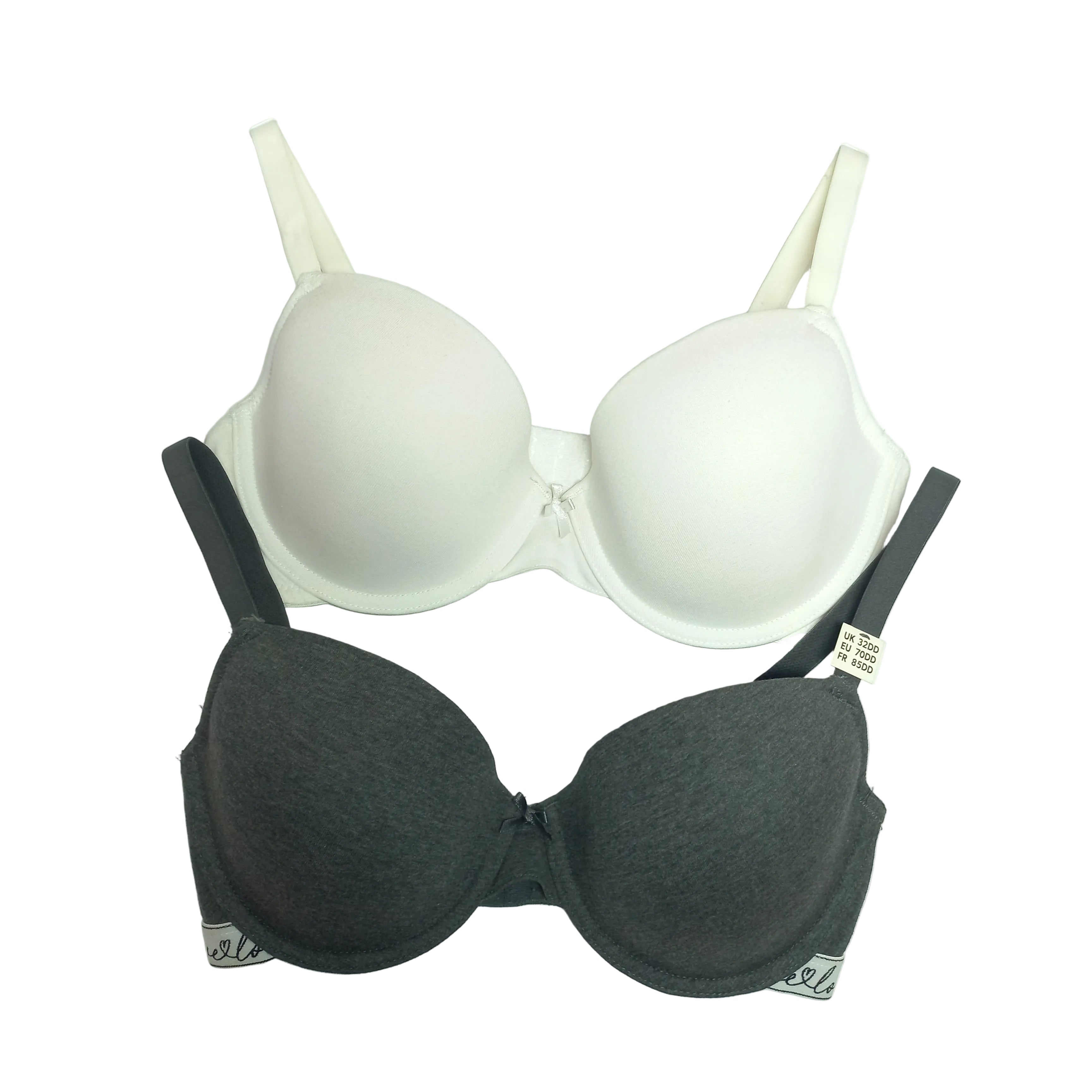 New Look push-up bra set front view
