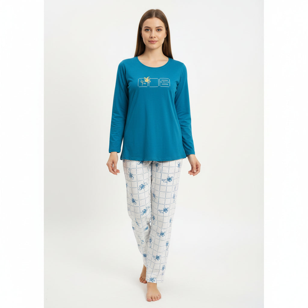 Once More women's loungewear set front view
