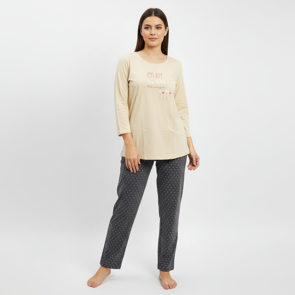 Once More women's pajama set front view
