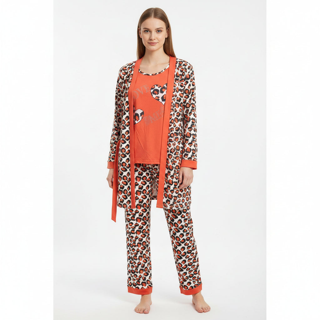 Once More women's sleepwear set front view
