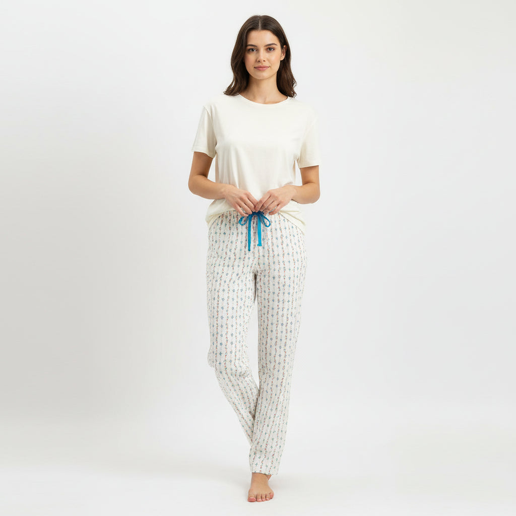 Original Primark women's pajama set front view for everyday comfort - MissClassy
