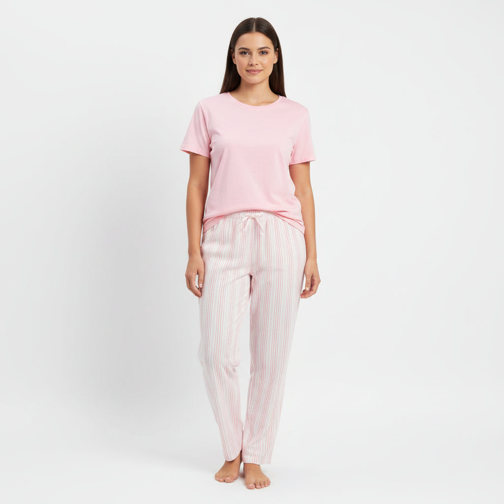 Plain Primark women's pajama set front view – MissClassy
