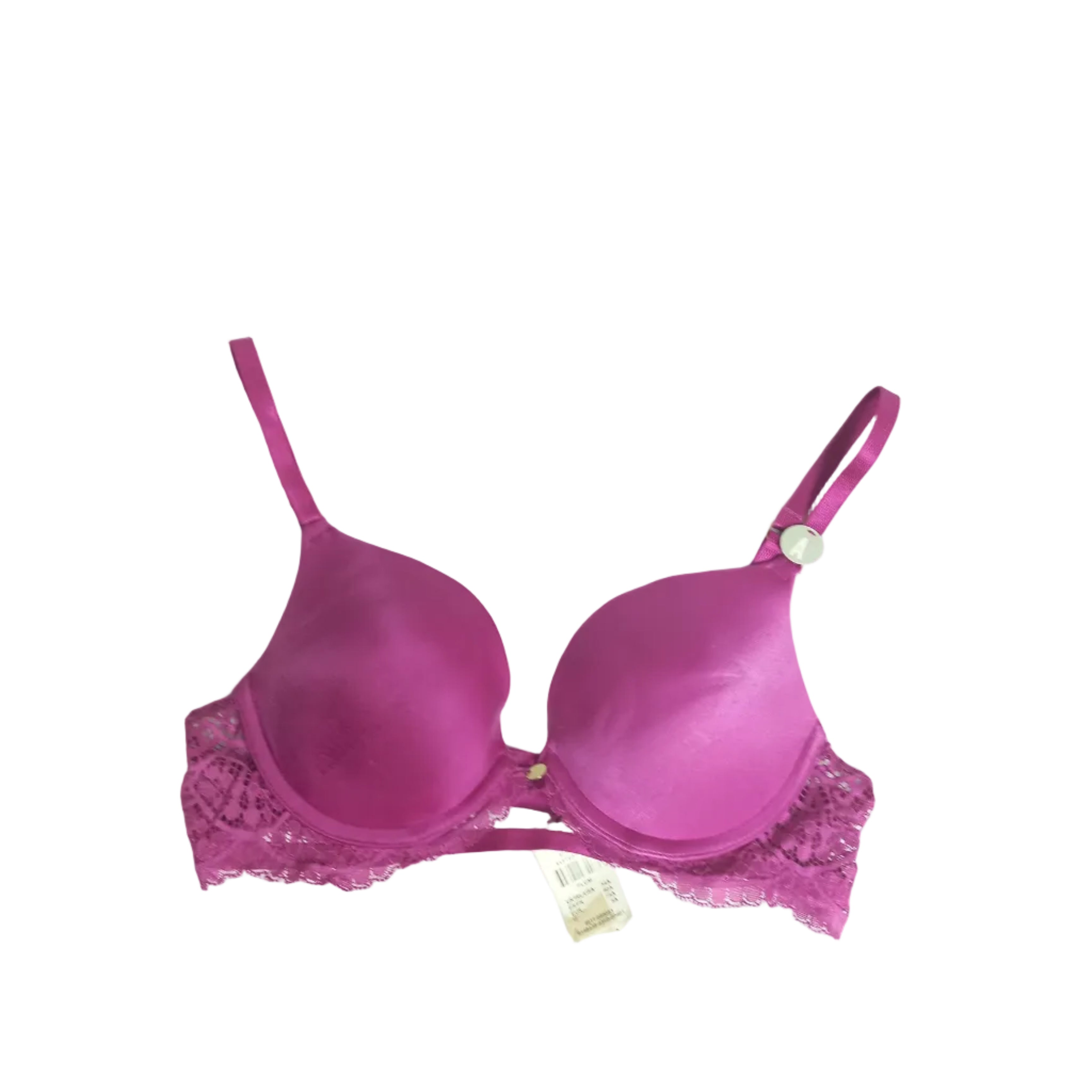 Primark Flexi Comfort bra in pink shown front view
