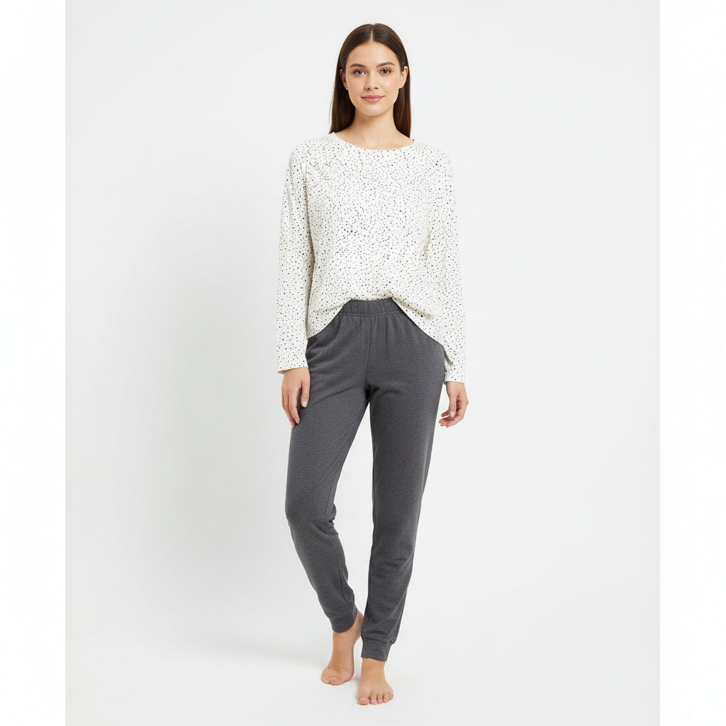 Primark pajama set front view - MissClassy