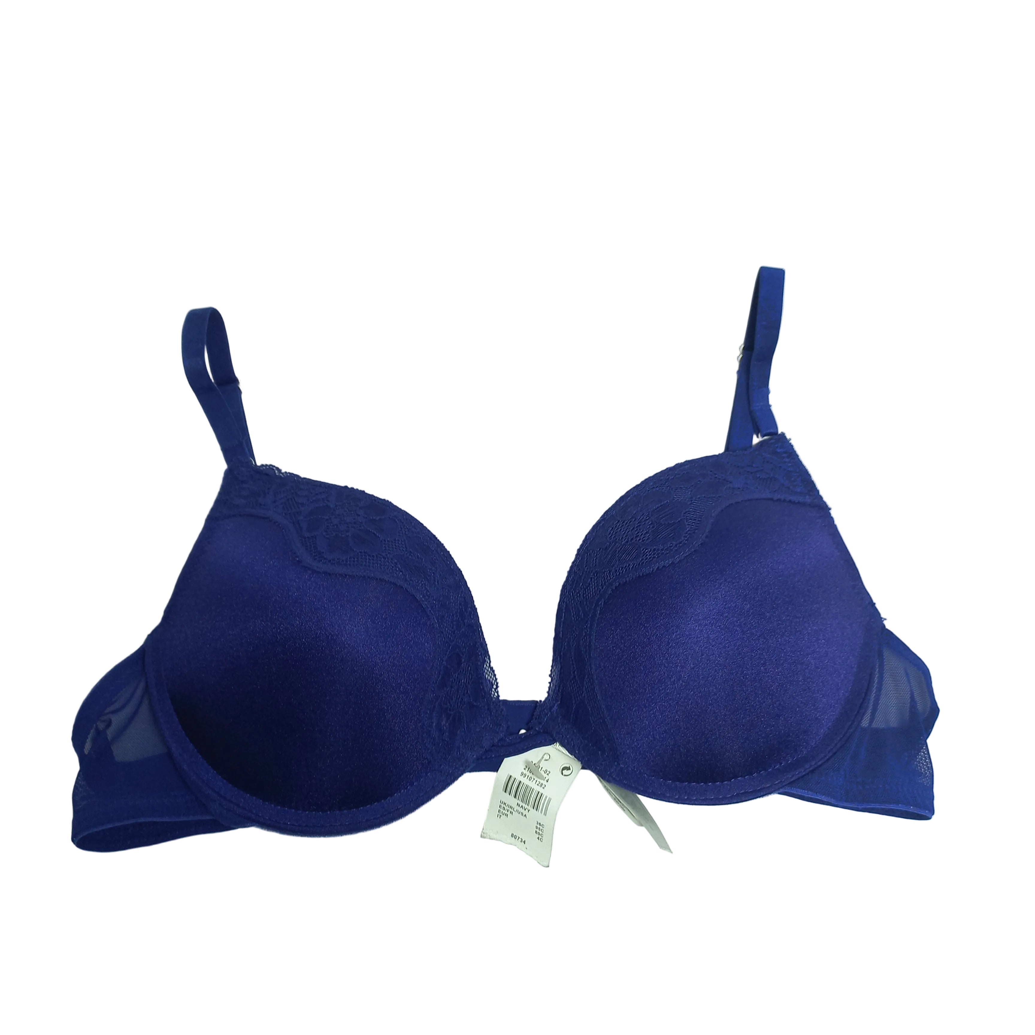 Primark push-up bra in blue floral print - MissClassy
