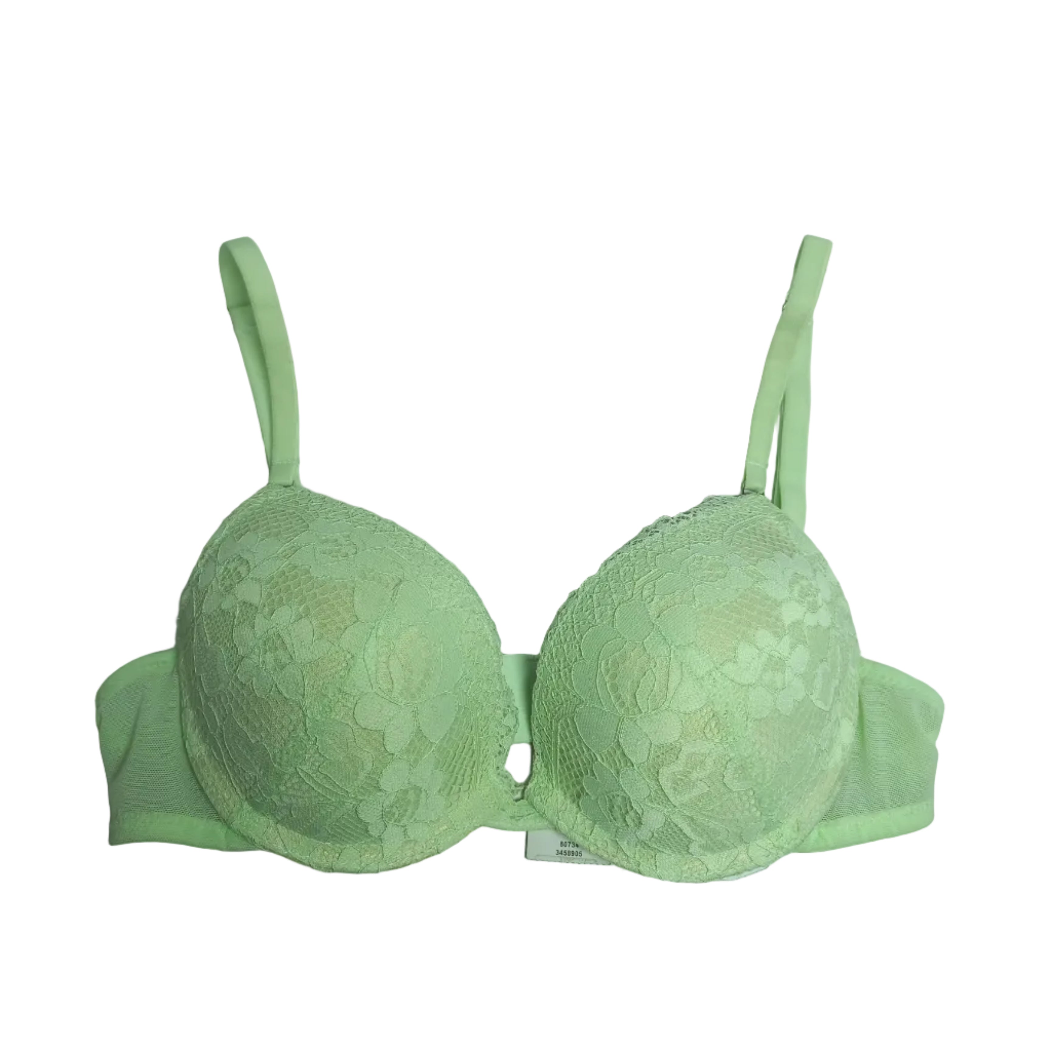 Primark push-up bra in green floral print - MissClassy
