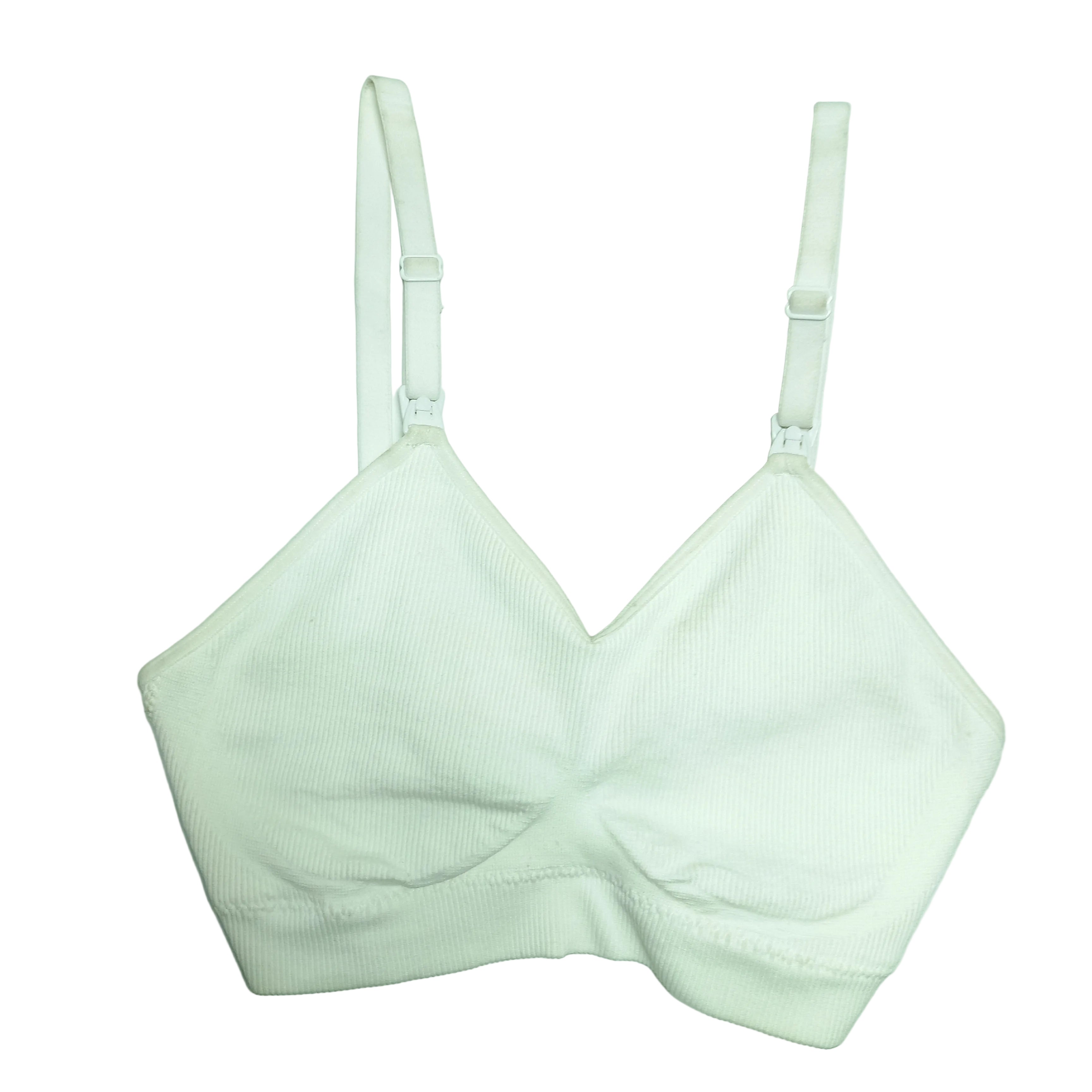 Primark seamfree nursing bra in white, size XS - MissClassy
