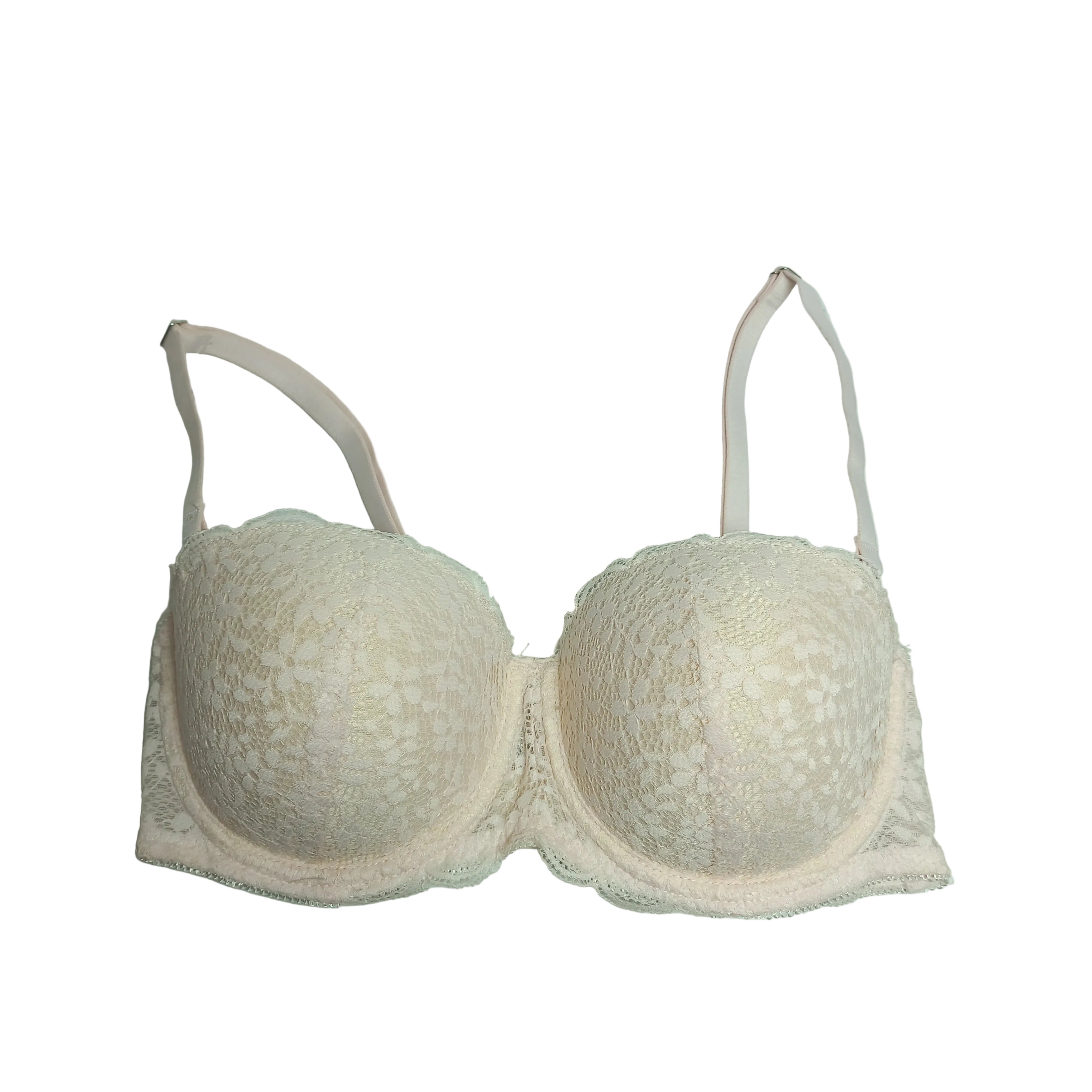 Primark single balcony bra for women in tea pink floral - MissClassy
