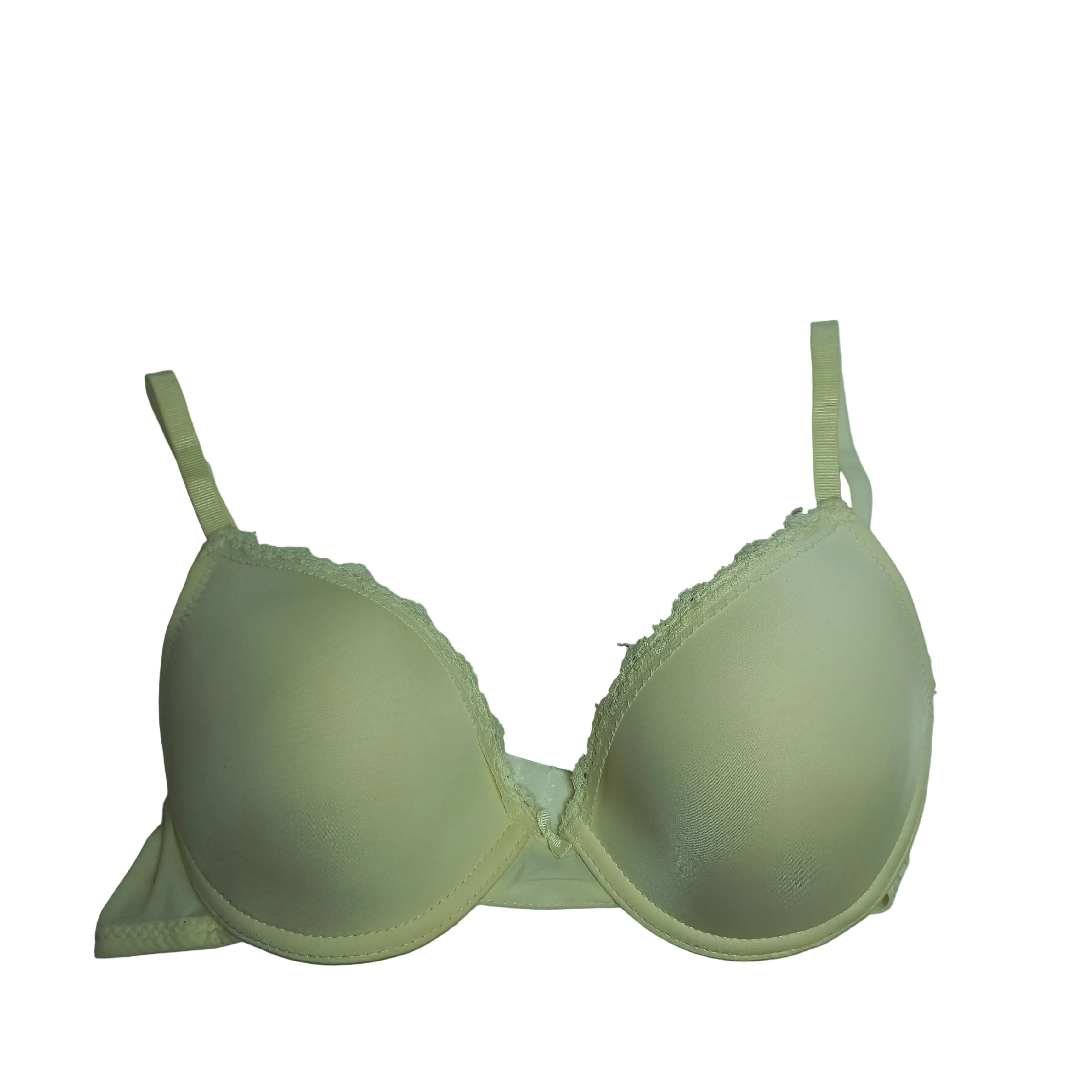 Primark t-shirt bra showing soft construction from front