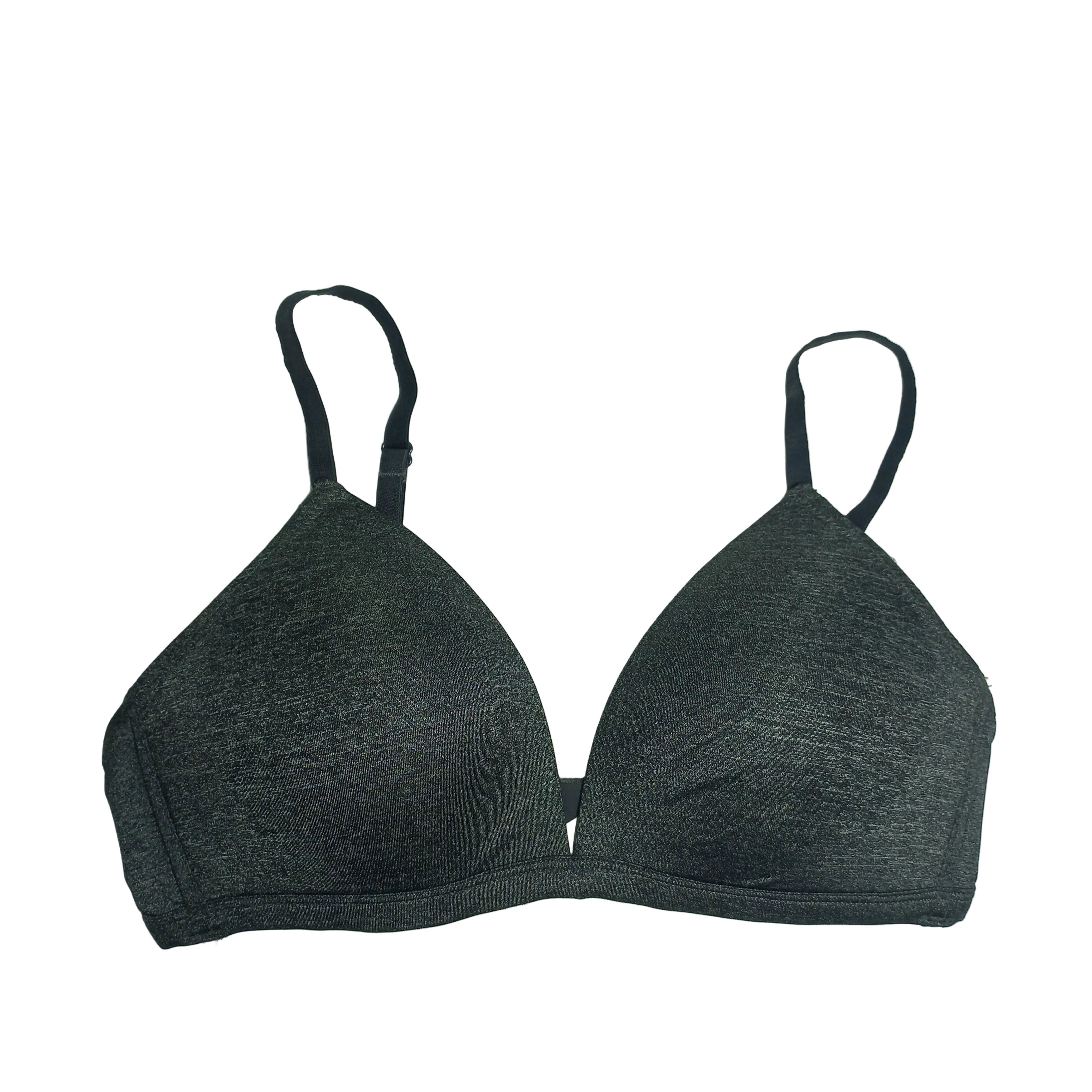 Primark wireless bra in white and black, double padded - MissClassy
