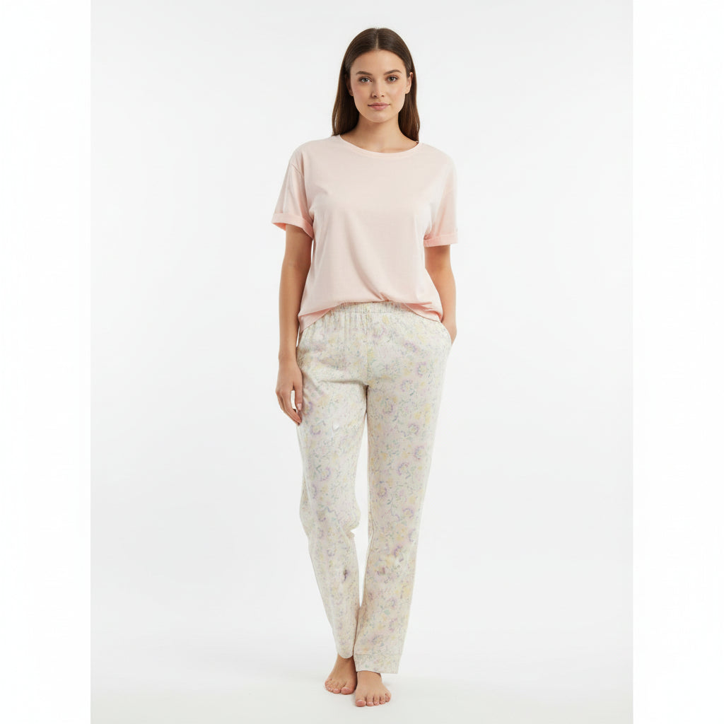 Primark women's night suit front view - MissClassy