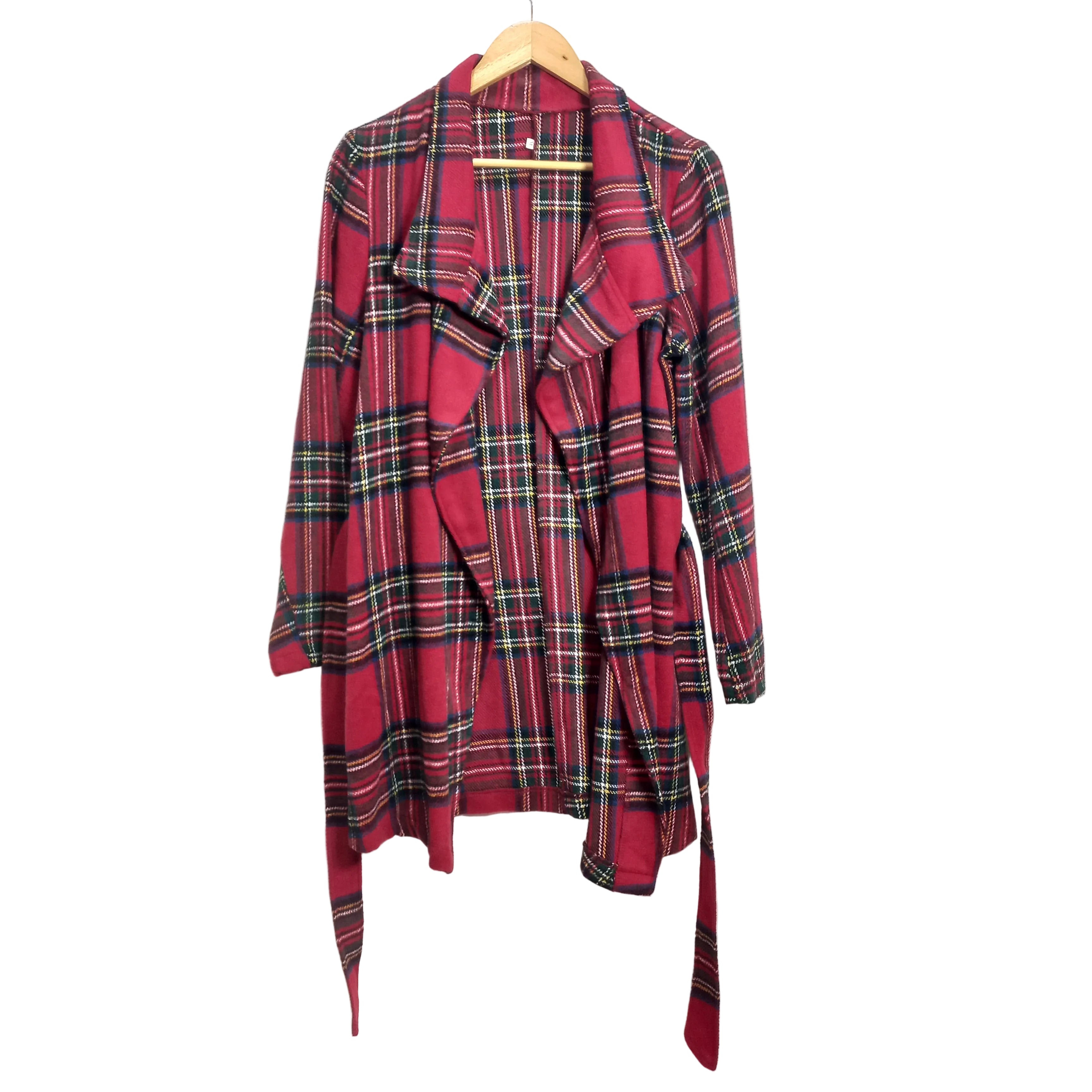 Primark women's robe in red floral print - MissClassy
