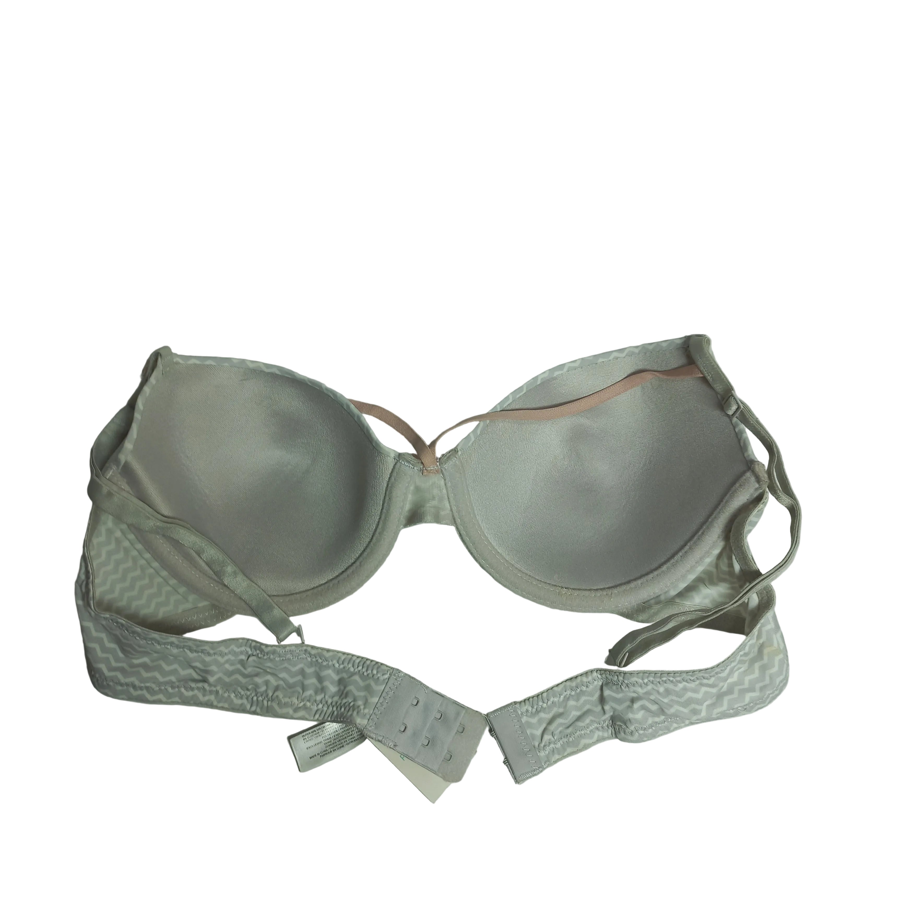 Side support view of padded bra
