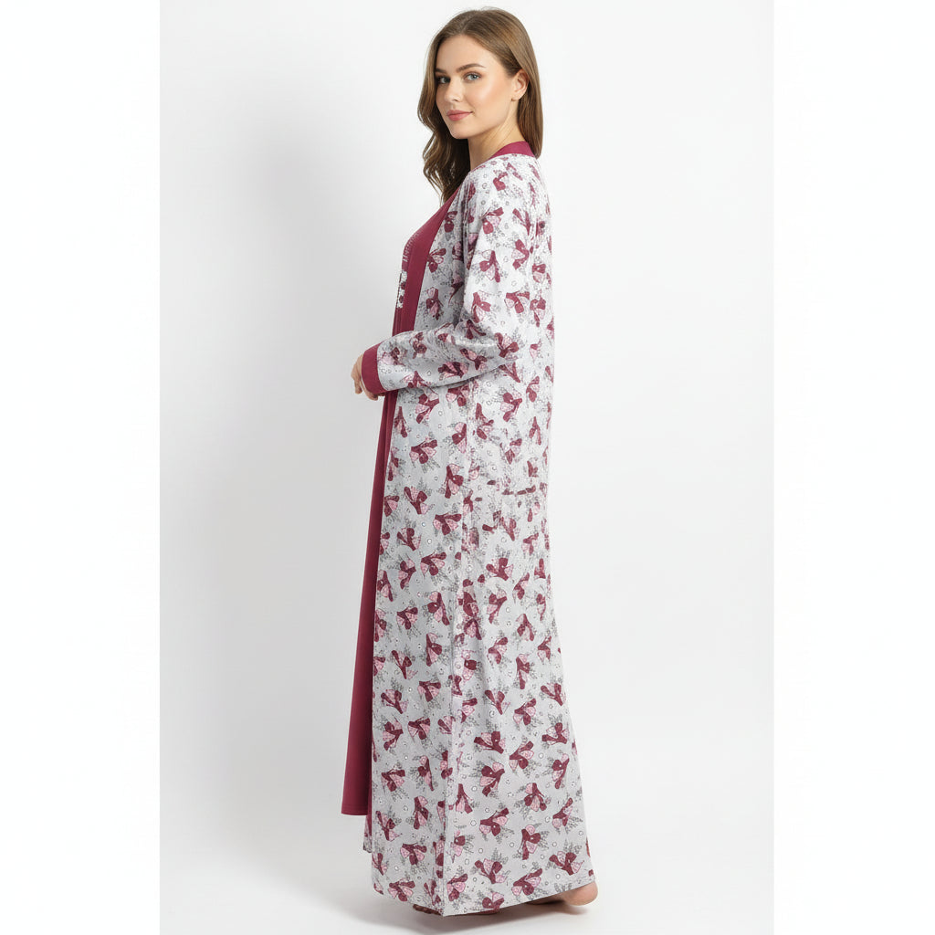 Soft sleepwear fabric detail
