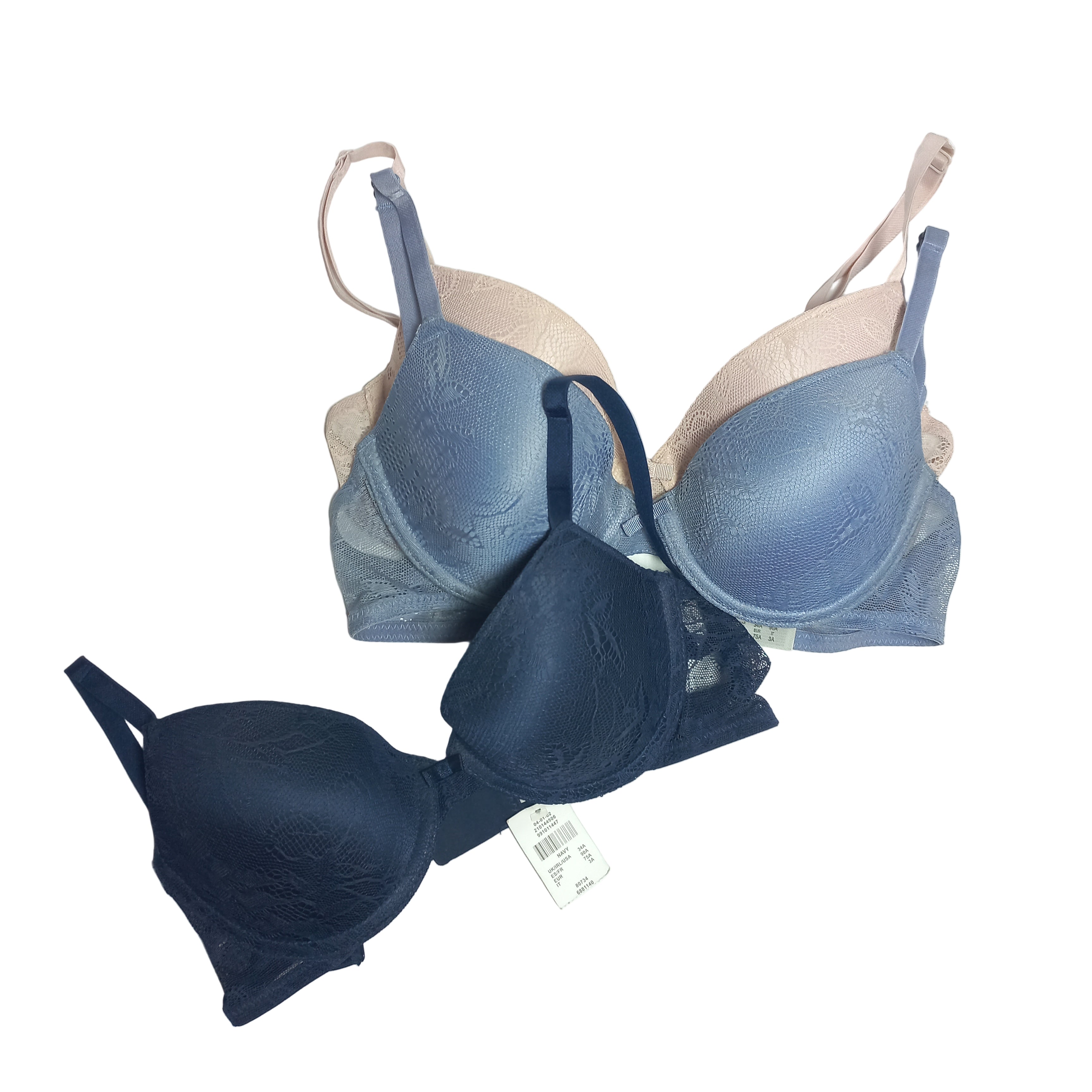 T-shirt bra pack neutral front view
