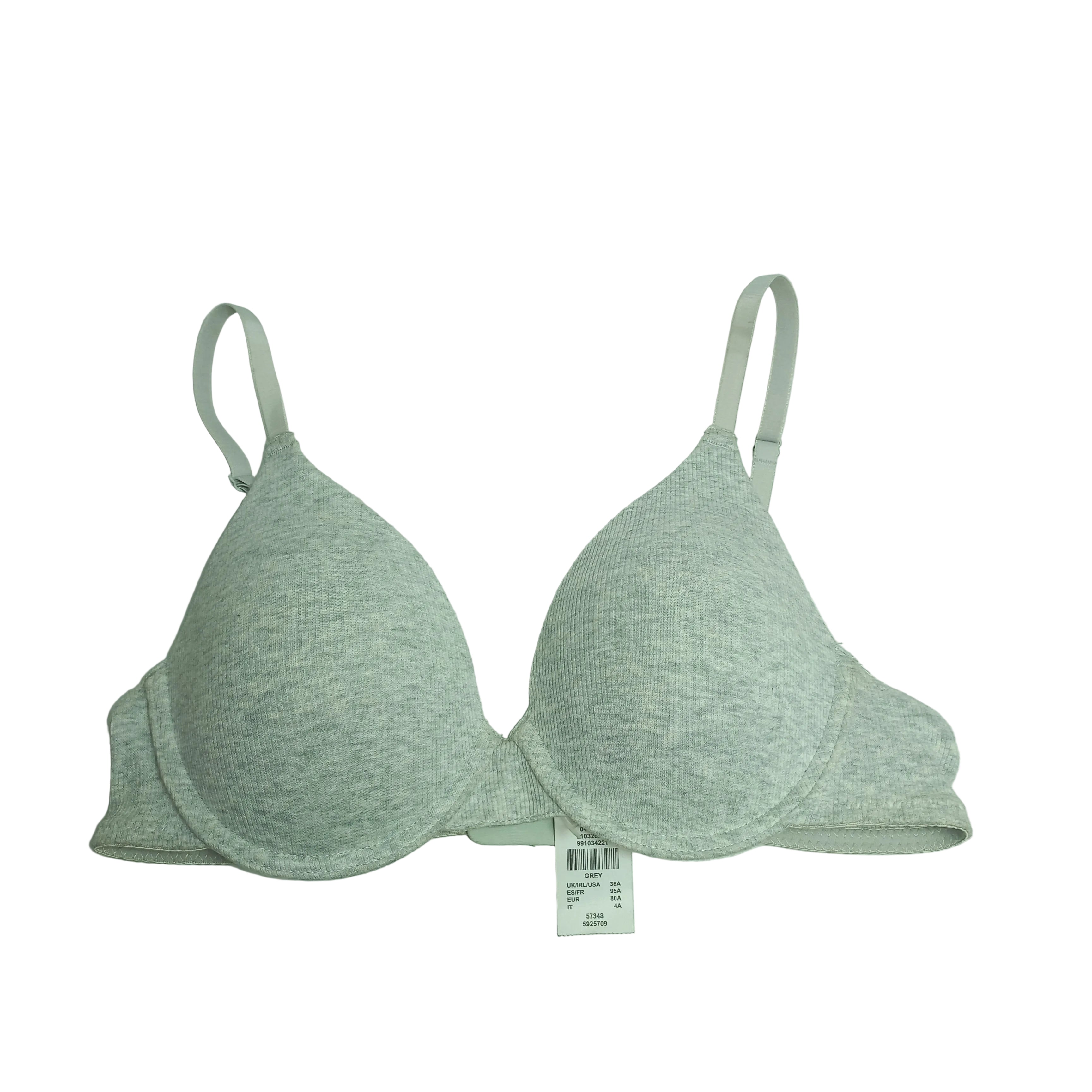T-shirt bra shown with multiple outfit styles above