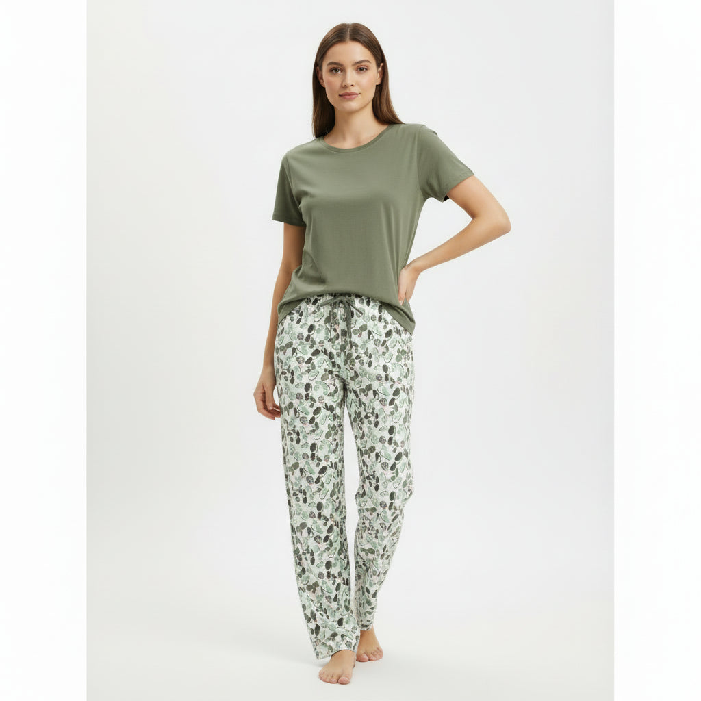 Women's Primark cotton night suit for everyday homewear - MissClassy
