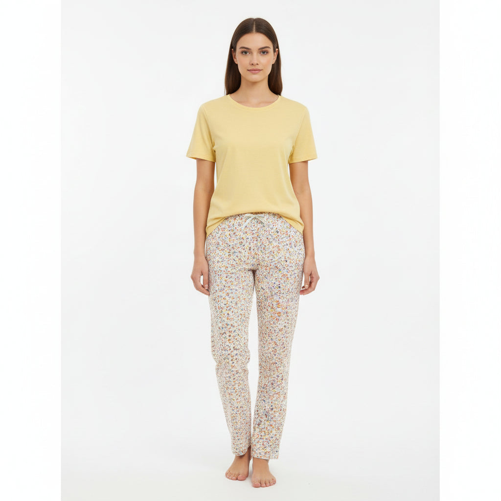 Women's Primark floral night suit for everyday homewear - MissClassy
