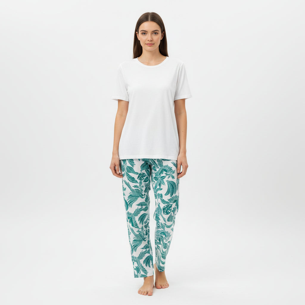 Women's Primark tropical night suit for indoor comfort -  MissClassy
