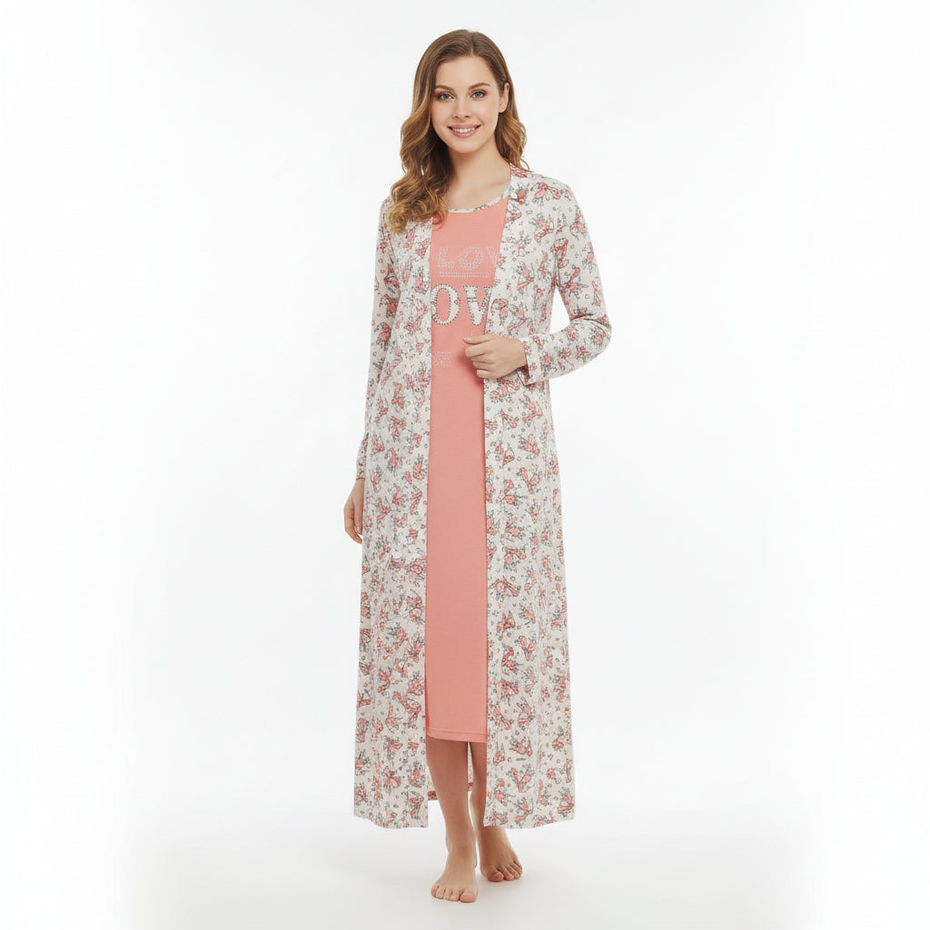 Women's nightwear front view
