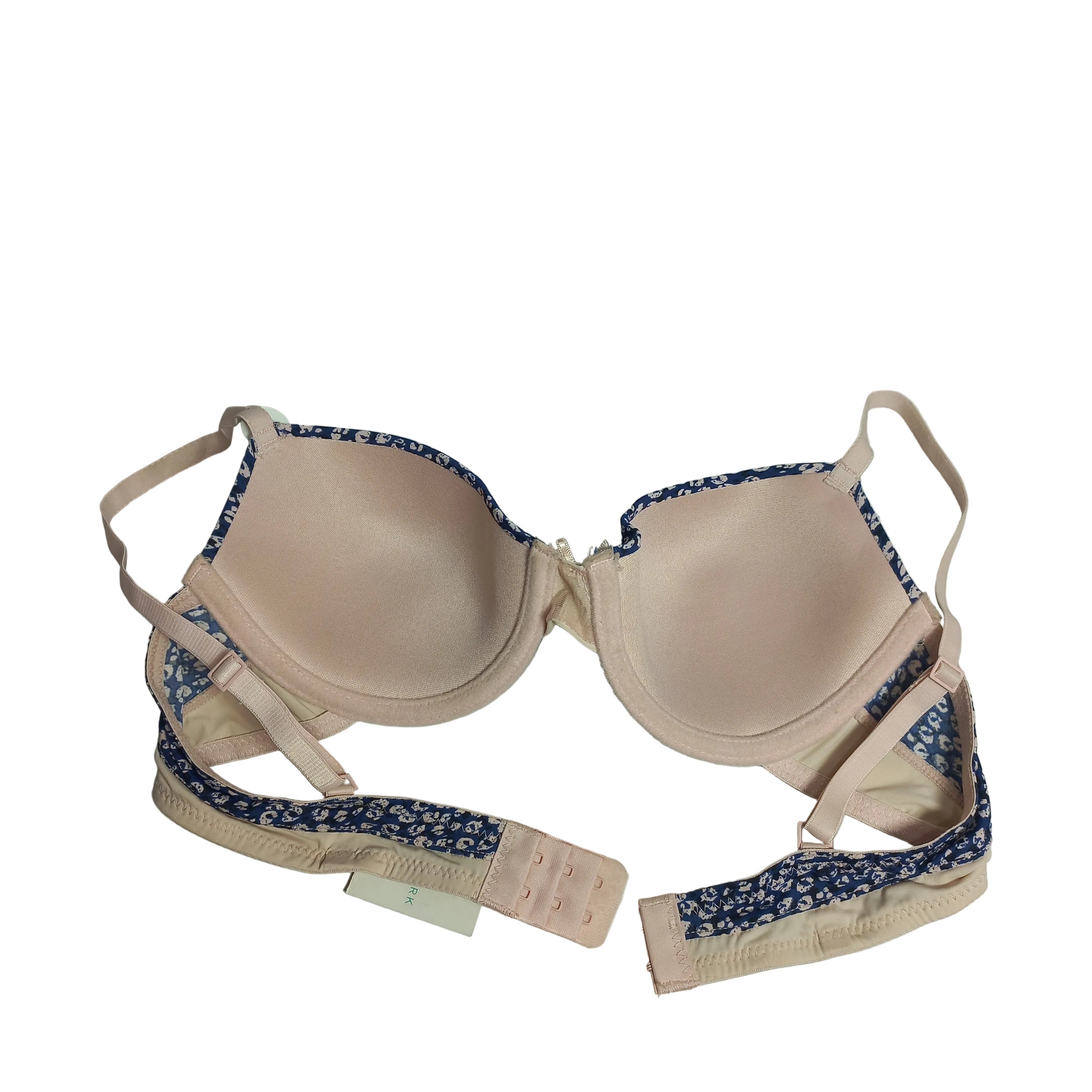 full-coverage t-shirt bra, natural support, and smooth finish shown back view